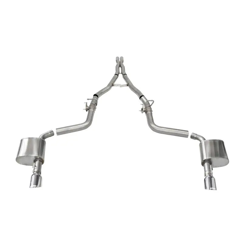 CORSA Performance 21072 Corsa 15-21 Charger SRT/Hellcat/Redeye 2.75in Valved Catback Dual Rear Exit w/ Single 4.5in Pol Tips