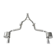 CORSA Performance 21072 Corsa 15-21 Charger SRT/Hellcat/Redeye 2.75in Valved Catback Dual Rear Exit w/ Single 4.5in Pol Tips