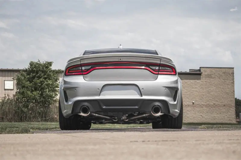 Corsa 15-21 Charger SRT/Hellcat/Redeye 2.75in Valved Catback Dual Rear Exit w/ Single 4.5in Pol Tips - Truck &