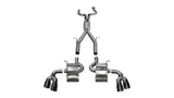 CORSA Performance Corsa 16-18 Chevy Camaro SS 6.2L Xtreme+ 2.75in Cat-Back Dual Rear Exit w/ Twin 4in Black PVD Tips