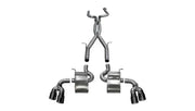 CORSA Performance Corsa 16-18 Chevy Camaro SS 6.2L Xtreme+ 2.75in Cat-Back Dual Rear Exit w/ Twin 4in Black PVD Tips