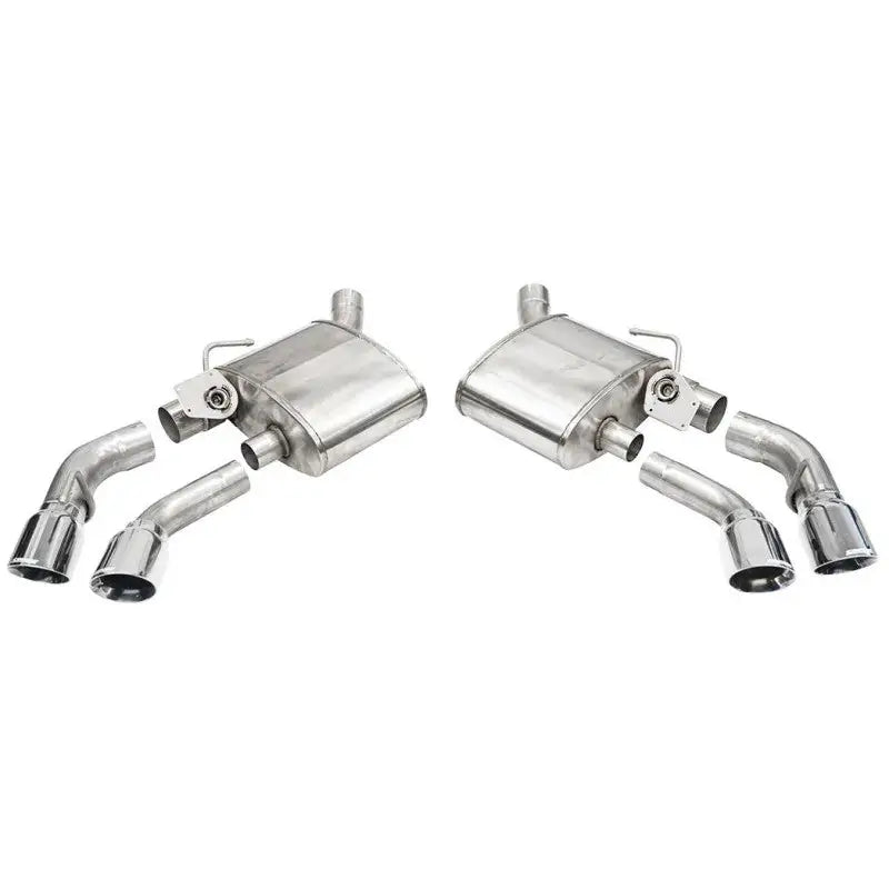 CORSA Performance 14789 Corsa 16-20 Chevrolet Camaro SS/ZL1 6.2L V8 Polished Xtreme Axle-Back Exhaust (w/ Factory NPP Valve)