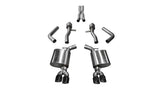 CORSA Performance Corsa 17-18 Dodge Challenger 5.7L V8 Sport Cat-Back Dual Rear Exit w/3.5in Black Tips