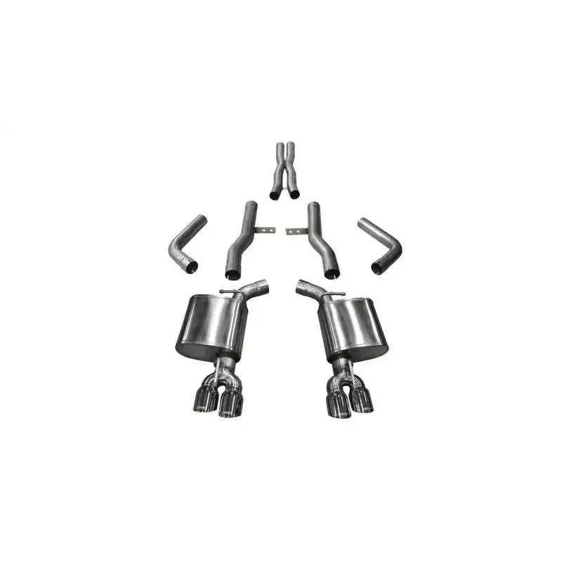 CORSA Performance Corsa 17-18 Dodge Challenger 5.7L V8 Xtreme Cat-Back Dual Rear Exit w/3.5in Polished Tips