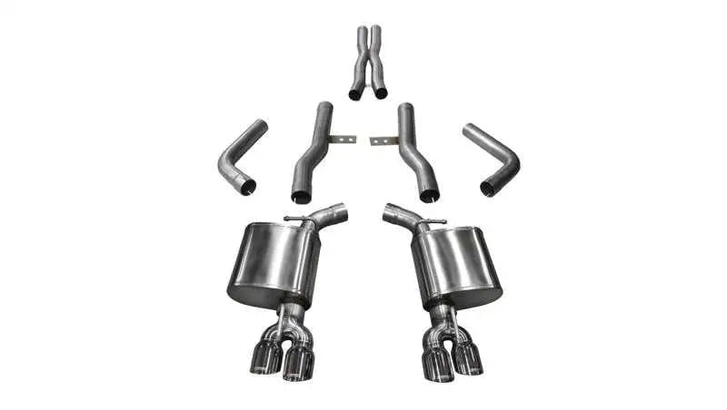 CORSA Performance Corsa 17-18 Dodge Challenger 5.7L V8 Xtreme Cat-Back Dual Rear Exit w/3.5in Polished Tips