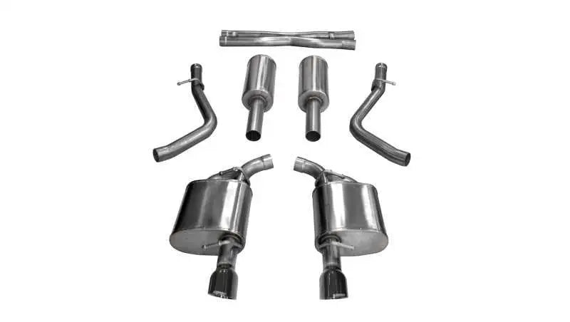 CORSA Performance Corsa 17-18 Dodge Charger 5.7L V8 Xtreme Cat-Back Dual Rear Exit w/4.5in Black Tips