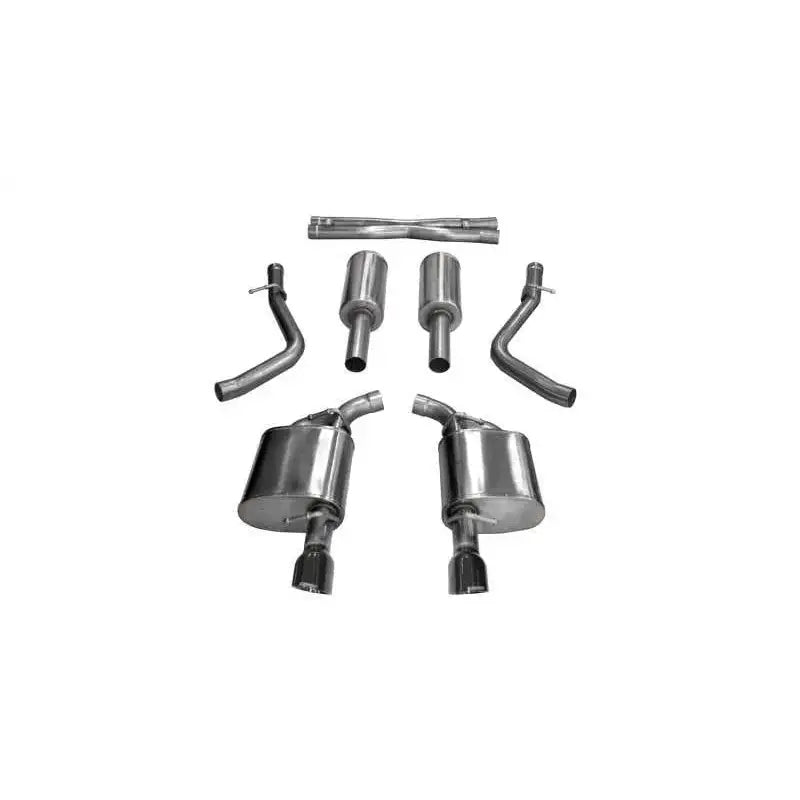 CORSA Performance Corsa 17-18 Dodge Charger 5.7L V8 Xtreme Cat-Back Dual Rear Exit w/4.5in Black Tips
