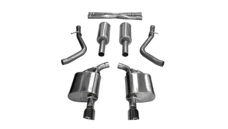 CORSA Performance Corsa 17-18 Dodge Charger 5.7L V8 Xtreme Cat-Back Dual Rear Exit w/4.5in Black Tips