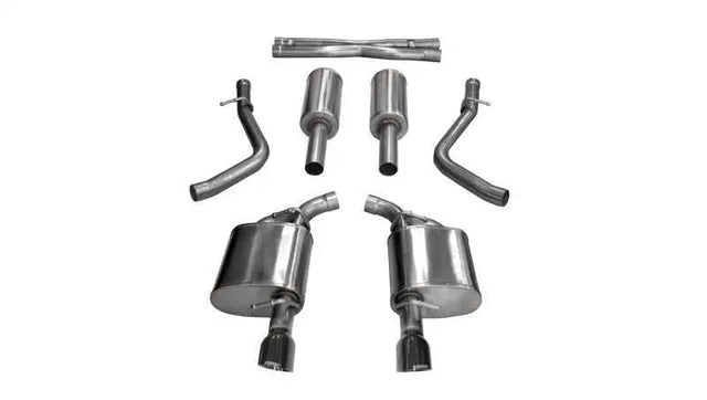 CORSA Performance Corsa 17-18 Dodge Charger 5.7L V8 Xtreme Cat-Back Dual Rear Exit w/4.5in Black Tips