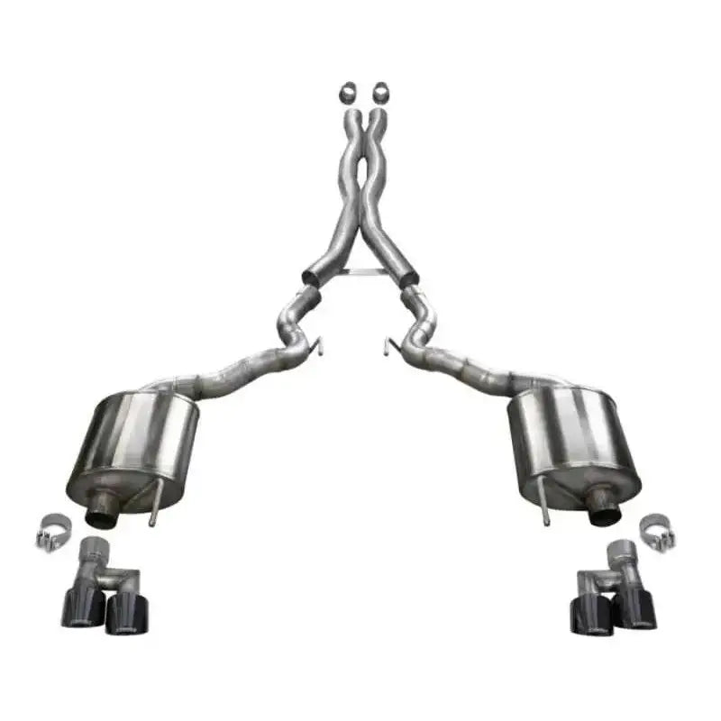 CORSA EXHST 21047BLK
