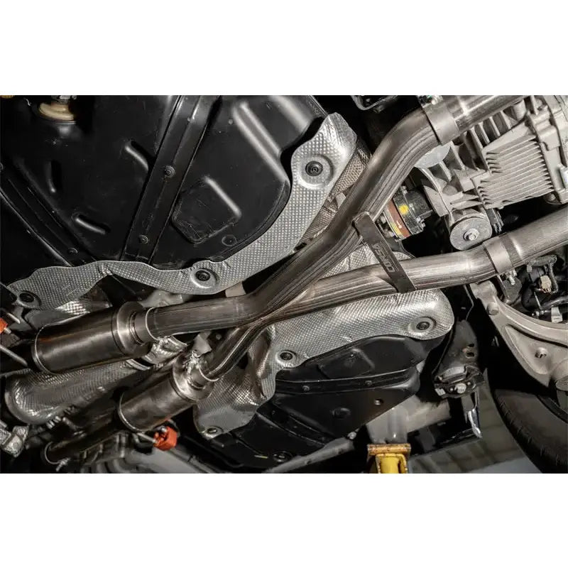 Corsa 18-22 Dodge Durango SRT 392 Cat-Back 2.75in Dual Rear Exit 4.5in Black PVD Pro-Series Tips - Truck & Automotive