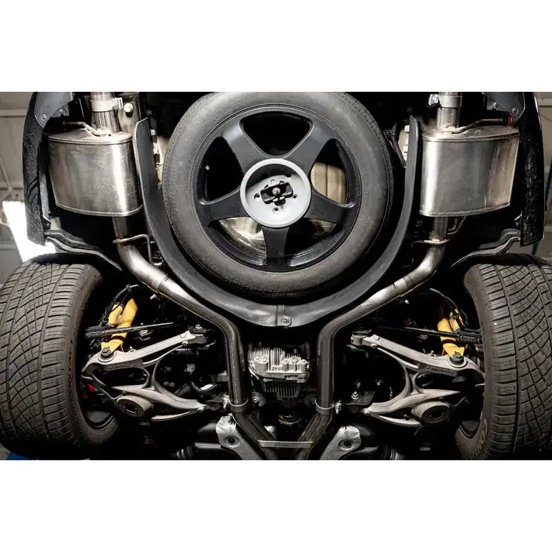 Corsa 18-22 Dodge Durango SRT 392 Cat-Back 2.75in Dual Rear Exit 4.5in Black PVD Pro-Series Tips - Truck & Automotive