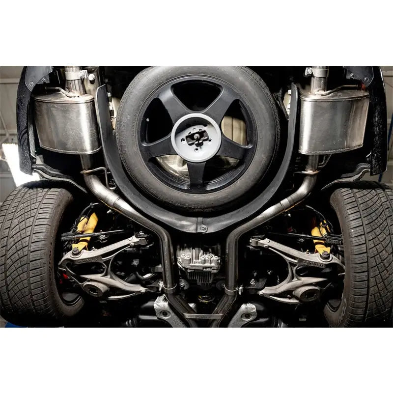 CORSA Performance 21198BLK Corsa 18-22 Dodge Durango SRT 392 Cat-Back 2.75in Dual Rear Exit 4.5in Black PVD Pro-Series Tips