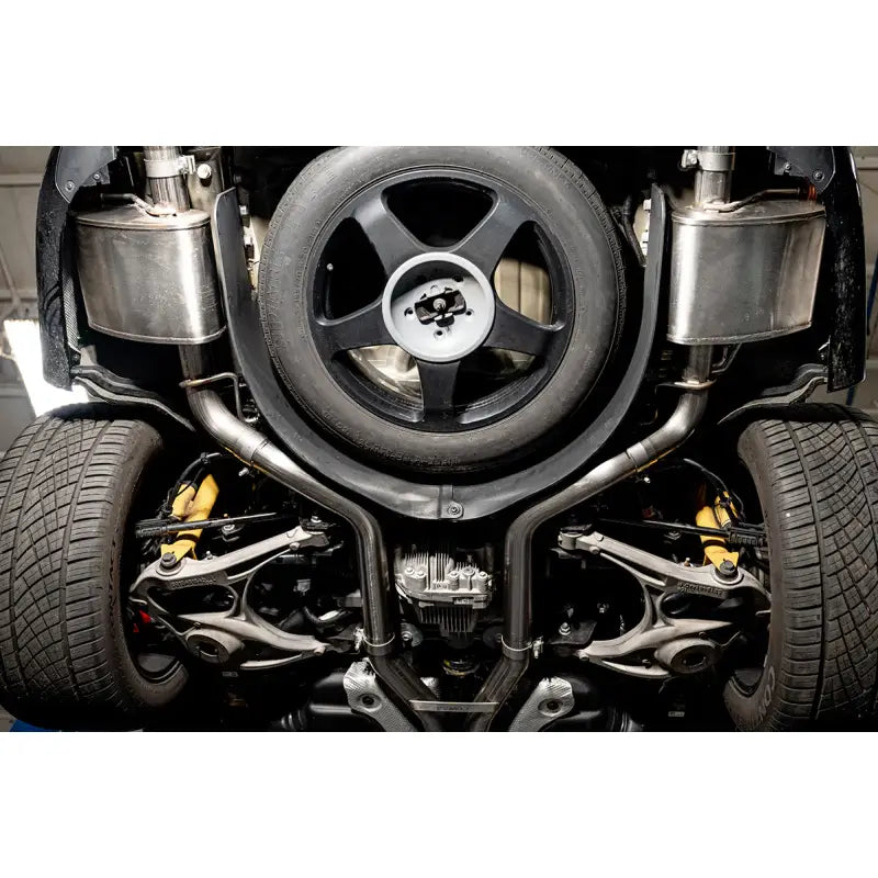 CORSA Performance 21198BLK Corsa 18-22 Dodge Durango SRT 392 Cat-Back 2.75in Dual Rear Exit 4.5in Black PVD Pro-Series Tips