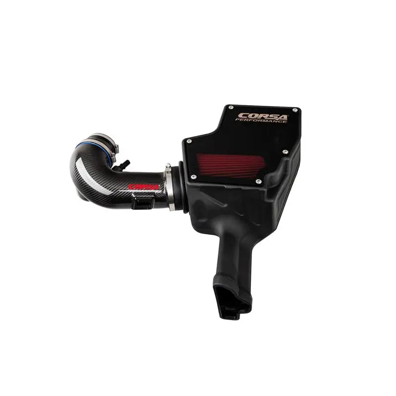 CORSA Performance 44007D Corsa 18-22 Ford Mustang GT 5.0L V8 Carbon Fiber Air Intake w/ DryTech 3D No Oil