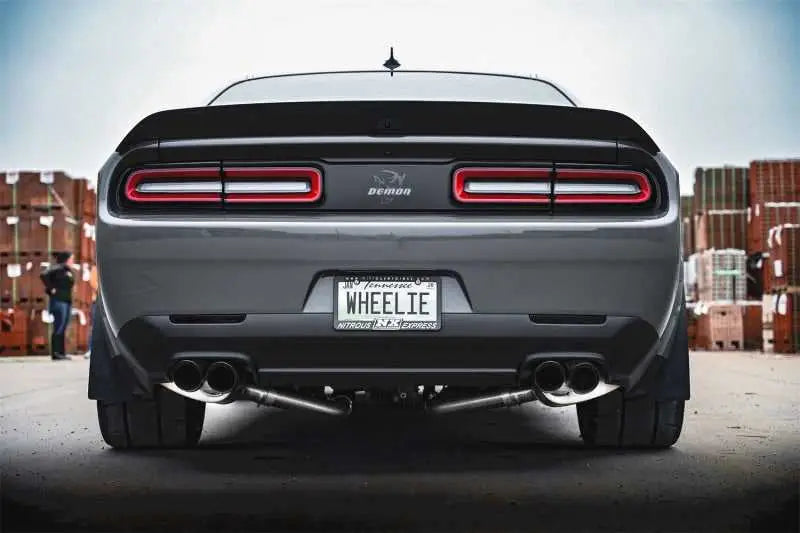 Corsa 19-21 Challenger SRT/Hellcat/Demon/Redeye 2.75in Valved CB DRE w/ Twin 3.5in Pol Blk PVD Tips 