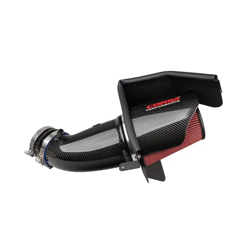 Black carbon fiber air intake system for Dodge Challenger SRT/Hellcat/Redeye/Demon