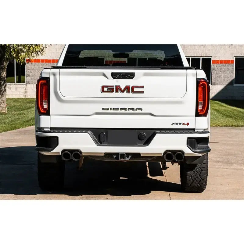 Corsa 19-23 GMC Sierra 1500 Cat-Back Dual Rear Exit with Twin 4in Black Powder Coat Pro-Series Tips - Truck & Automotive