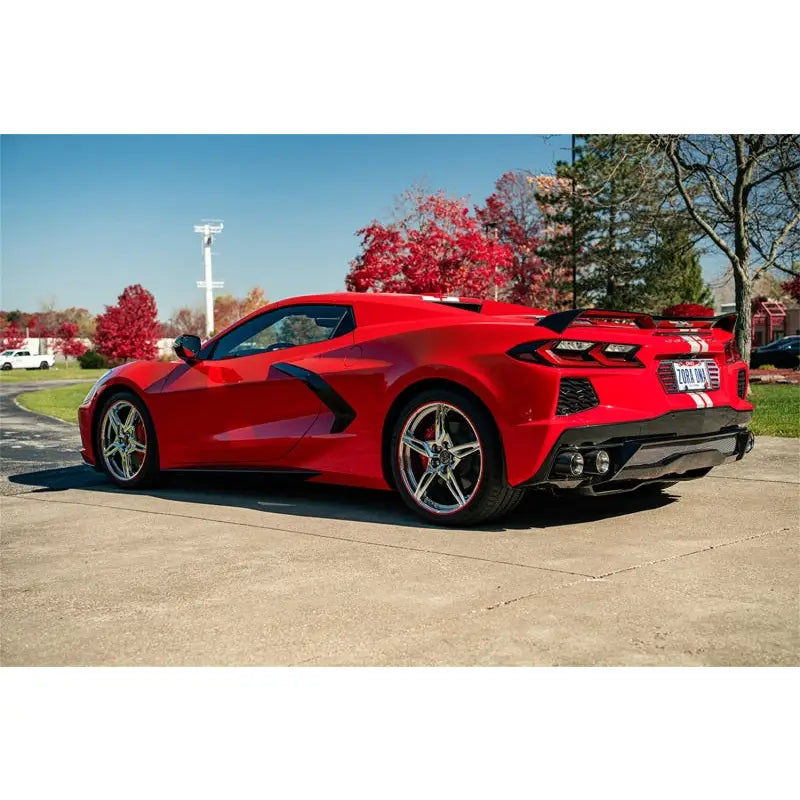 CORSA Performance 21100CF Corsa 20-23 Chevrolet Corvette C8 RWD 3in Valved Cat-Back w/ 4.5in Carbon Fiber Polished Tips