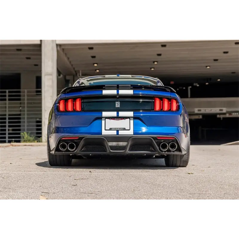 CORSA Performance 21096 Corsa 2015-2020 Ford Mustang GT350/R 5.2L V8 Dual Rear Cat-Back- Stainless Dual Rear Exit