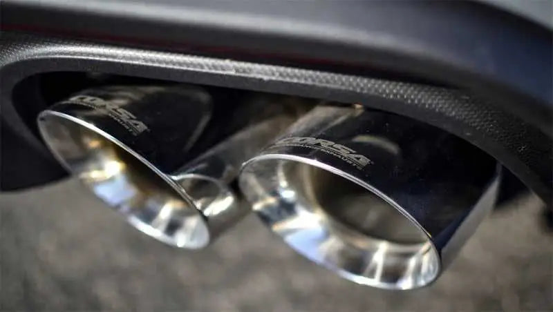 Corsa 2018+ Ford Mustang GT Fastback 5.0L 3in Cat-Back System Dual Rear Exit w/ 4in Polished Tips 