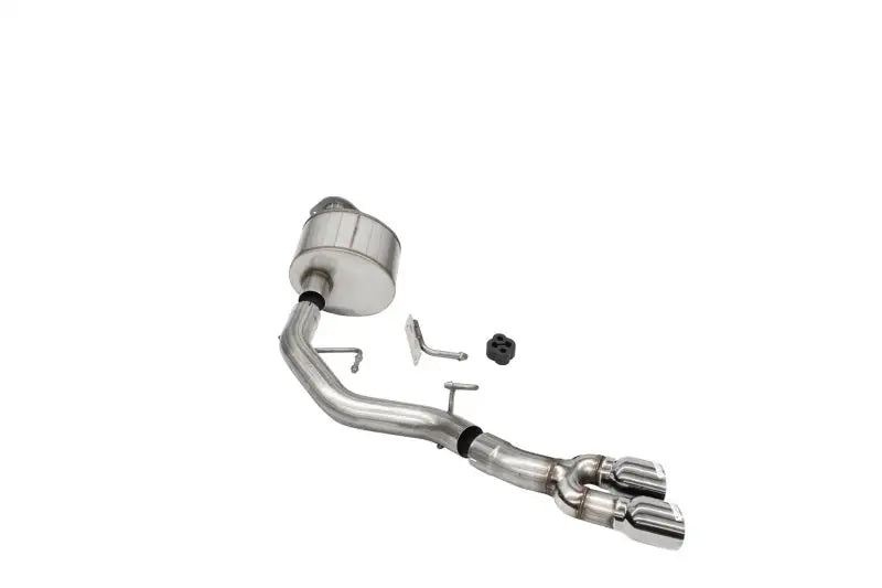 Corsa 2021-2022 Ford F-150 Regular Cab/6.5in Bed 5.0L V8 Xtreme Cat-Back Front of Tire Exit-Polished - Truck &