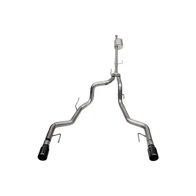 Corsa 2021-2023 Ford F-150 SuperCrew/5.5ft Bed 5.0L V8 Sport Cat-Back Dual Rear Exit-Black PVD - Truck & Automotive