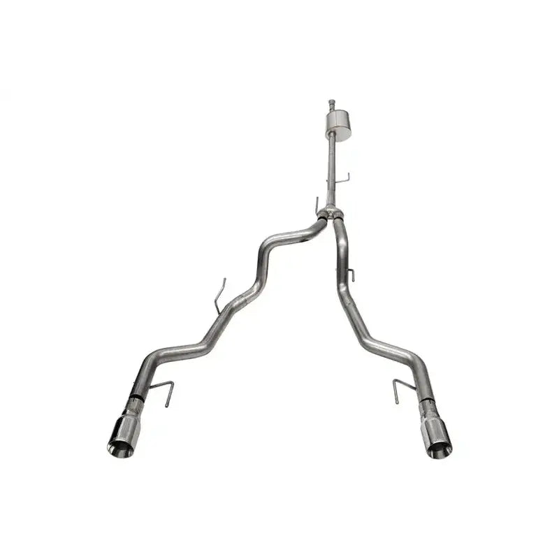 Corsa 2021-2023 Ford F-150 SuperCrew/5.5ft Bed 5.0L V8 Sport Cat-Back Dual Rear Exit-Polished - Truck & Automotive