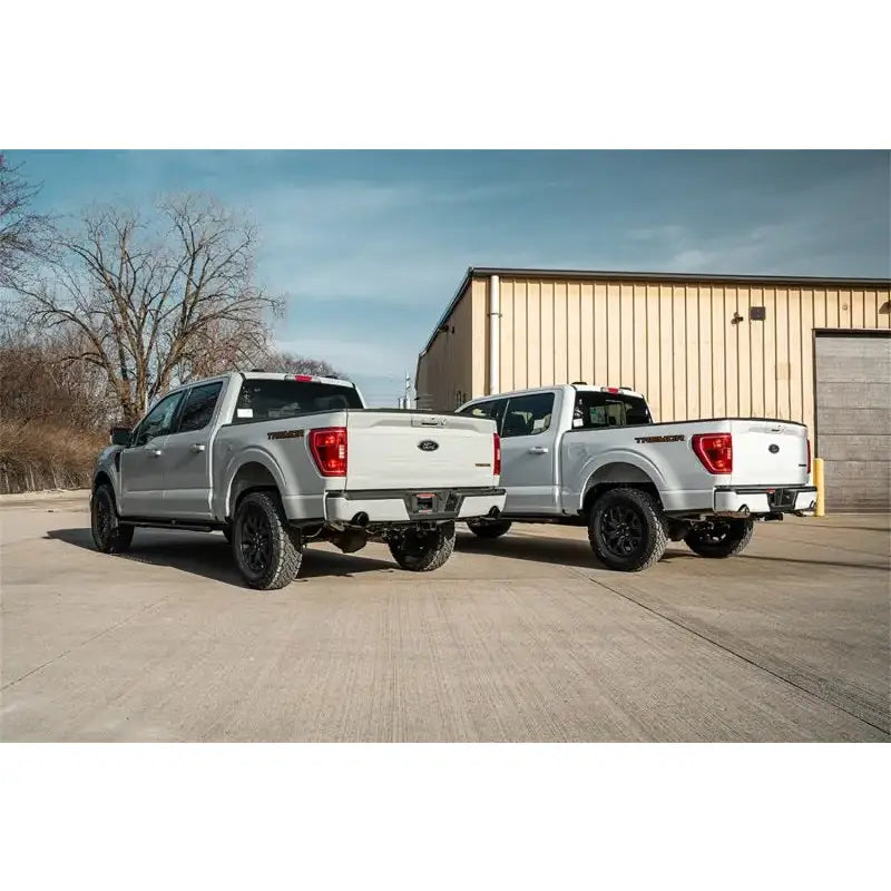 Corsa 2021-2023 Ford F-150 SuperCrew/5.5ft Bed 5.0L V8 Sport Cat-Back Dual Rear Exit-Black PVD - Truck & Automotive