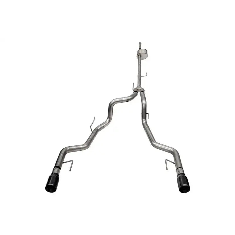 Corsa 2021-2023 Ford F-150 SuperCrew/5.5ft Bed 5.0L V8 Xtreme Cat-Back Dual Rear Exit-Black PVD - Truck & Automotive