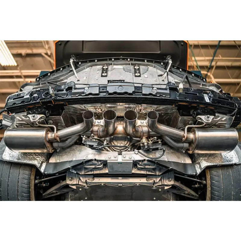 CORSA Performance 21111 Corsa 2023 Chevrolet Corvette C8 Z06 3in Valved Cat-Back Exhaust Muffler System (Re-Uses Stock Tips) - 21111