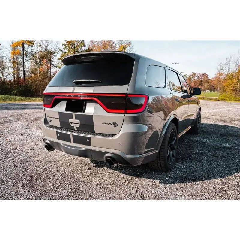 Corsa 21-22 Dodge Durango SRT Hellcat Cat-Back 2.75in Dual Rear Exit 4.5in Black PVD Pro-Series Tips - Truck &