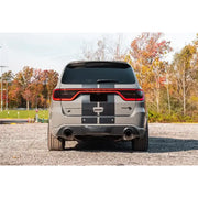 Corsa 21-22 Dodge Durango SRT Hellcat Cat-Back 2.75in Dual Rear Exit 4.5in Black PVD Pro-Series Tips - Truck &