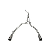 Corsa 21-22 Dodge Ram TRX Crew Cab Baja Catback Exhaust Dual Rear Gunmetal Tip - Truck & Automotive