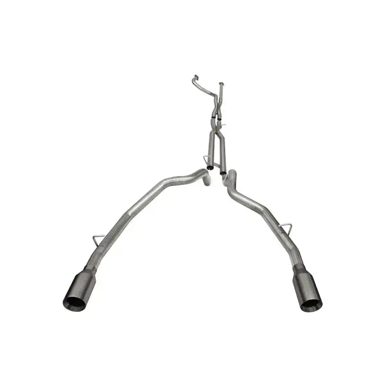 Corsa 21-22 Dodge Ram TRX Crew Cab Baja Catback Exhaust Dual Rear Gunmetal Tip - Truck & Automotive