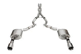 Stainless steel cat-back exhaust system for Ford Mustang GT Conv with Xtreme Cat-Back Exhaust
