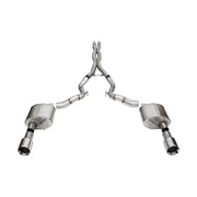Stainless steel cat-back exhaust system for Ford Mustang GT Conv with Xtreme Cat-Back Exhaust