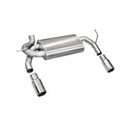 CORSA Performance 24412 Corsa/dB Jeep 07-11 Wrangler 3.8L/12-14 Wrangler 3.6L Polished Sport Axle-Back Exhaust