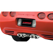 CORSA Performance 14114 Corsa 97-04 Chevrolet Corvette C5 Z06 5.7L V8 Polished Xtreme Cat-Back + XO Exhaust
