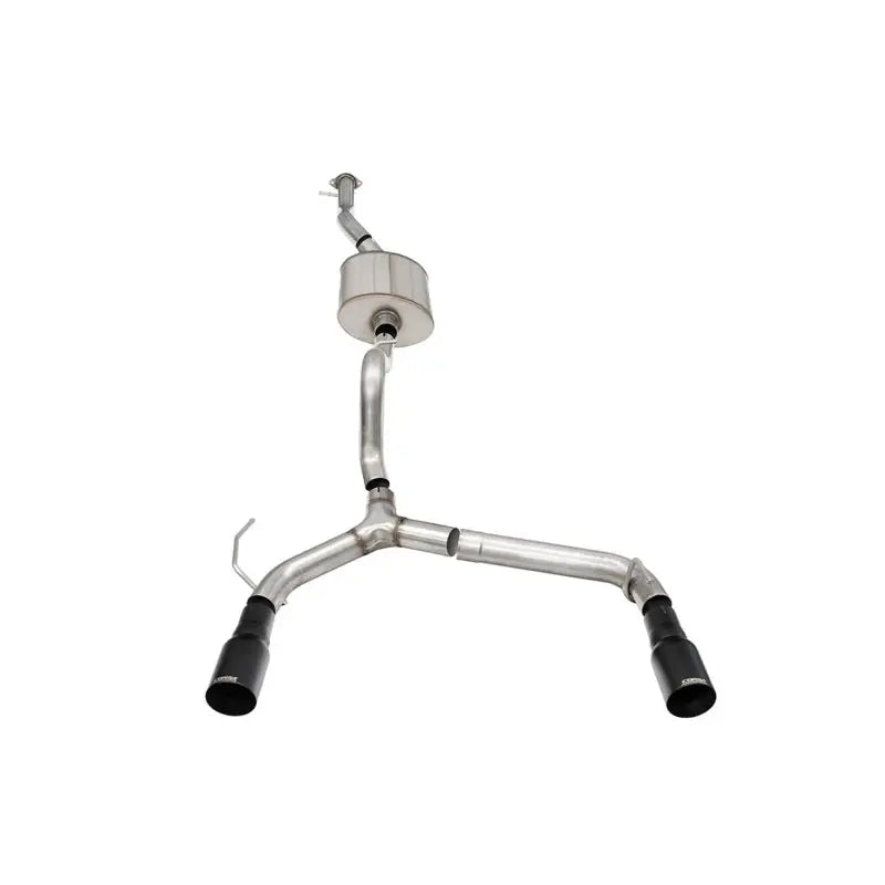 CORSA Performance 21210BPC Corsa 21-22 Ford Bronco 2.7L Turbo 2.75in Cat-Back Single Exhaust w/ 4in Straight-Cut Black Tips
