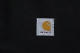 Carhartt brand patch on Toyota Tacoma Carhartt Seatsaver custom front row seat cover
