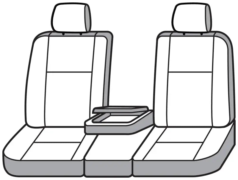 Covercraft 17-23 Dodge Ram 1500 Carhartt SeatSaver Custom Front Row Seat Covers - Gravel - Seats