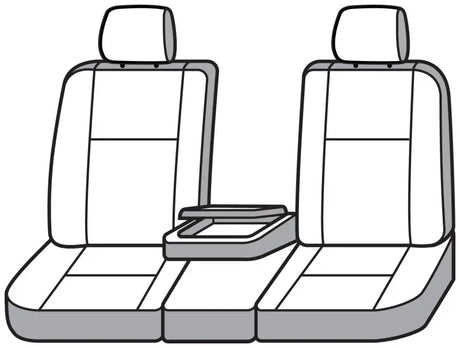 Covercraft 17-23 Dodge Ram 1500 Carhartt SeatSaver Custom Front Row Seat Covers - Gravel - Seats