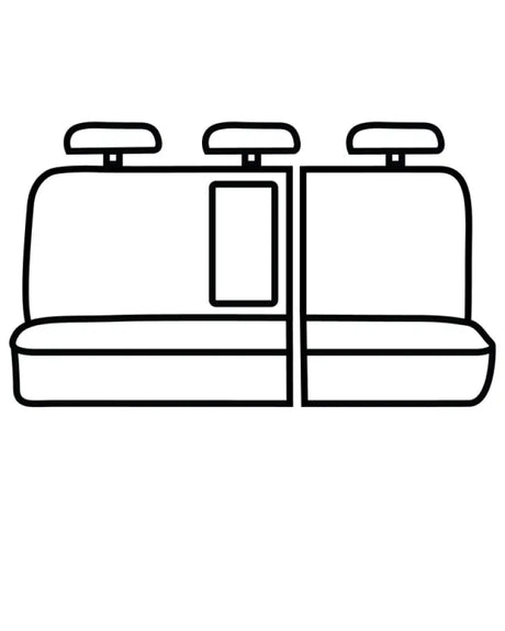Covercraft 19-24 Chevrolet Silverado Carhartt SeatSaver Custom Second Row Seat Covers - Gravel - Seats