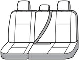 Carhartt Seatsaver Custom second row seat cover in Ford F-250 back seat with seatbelt