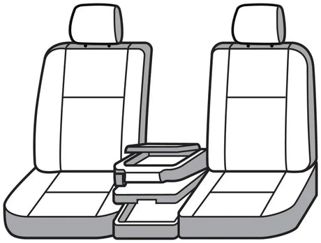 Covercraft 21-24 Ford F-150 Carhartt Super Dux SeatSaver Custom Front Row Seat Covers - Black - Seats