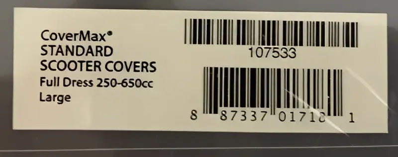 Covermax Large Cover For 250-650cc - 107533 - Exterior Styling