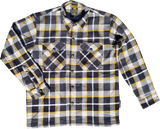 SCORPION EXO Covert Flannel White/Yellow Lg