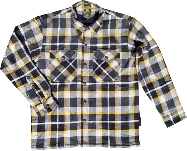 SCORPION EXO Covert Flannel White/Yellow Lg