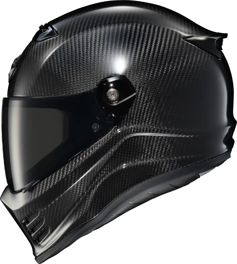 Covert Fx Carbon full face helmet with sleek face shield and comfy cheek pads